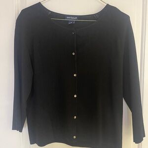 Ann Taylor Black Cardigan size M